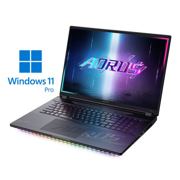 GIGABYTE AORUS MASTER 18 BZH 18 inch QHD+ 240Hz 1200nits Core Ultra 9 275HX 32GB 2TB SSD GeForce RTX 5090 24GB RGB Backlit Win11Pro gaming laptop - NOT25611