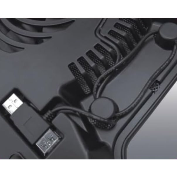 COOLER MASTER Postolje i hladnjak za laptop NOTEPAL X-SLIM (R9-NBC-XSLI-GP), crno - EP3092997