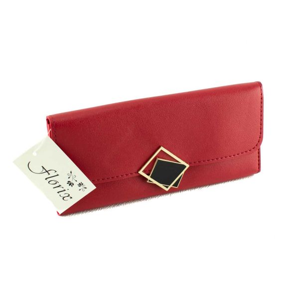 FLORIX Novčanik ženski, crveni 119- 152 - 091161391