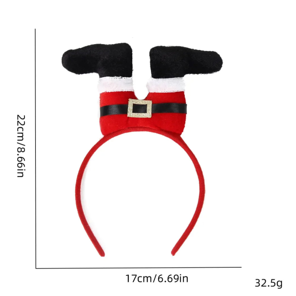 Novogodisnji ukras Rajf za kosu Deda Mraz - 210864