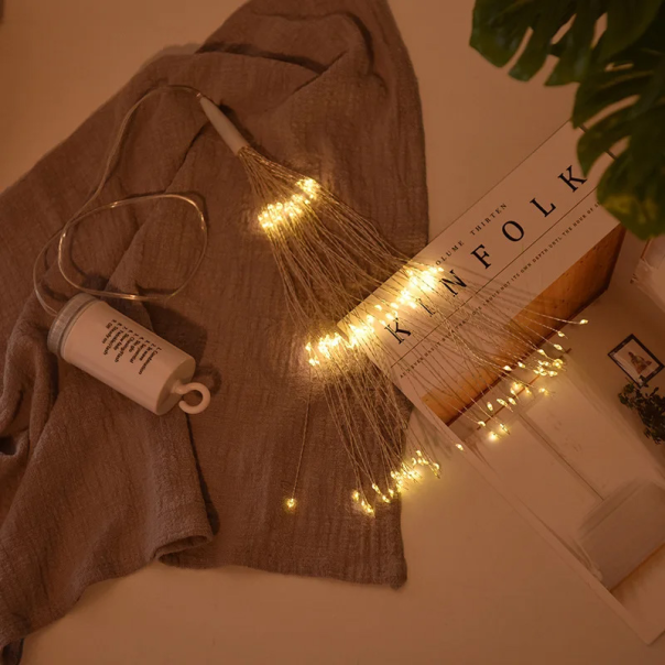 Novogodisnji ukras Zvezdice LED 180 lampica set sa daljinskim upravljacem - 210797