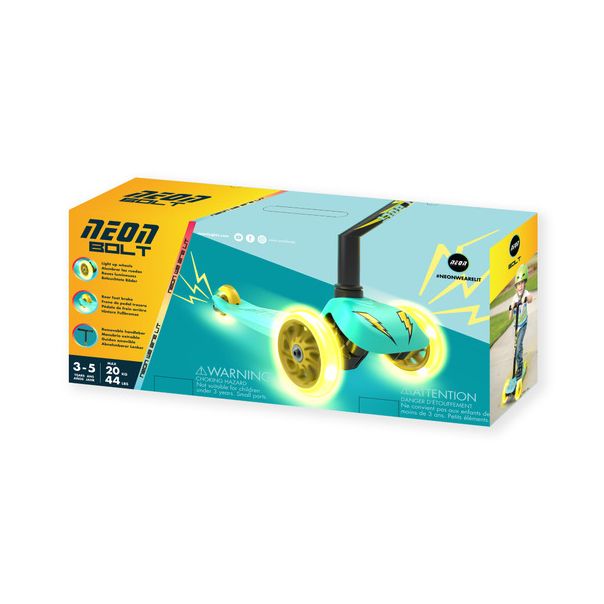 YVOLUTION Trotinet Neon Bolt- zeleni - NS14G4