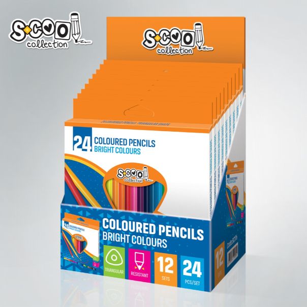 S-COOL Drvene bojice set 1/24 sc176 - NS22690