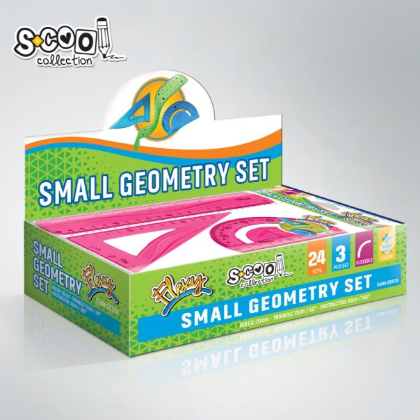 S-COOL Geometrijski set Flexy, manji sc573 - NS26305