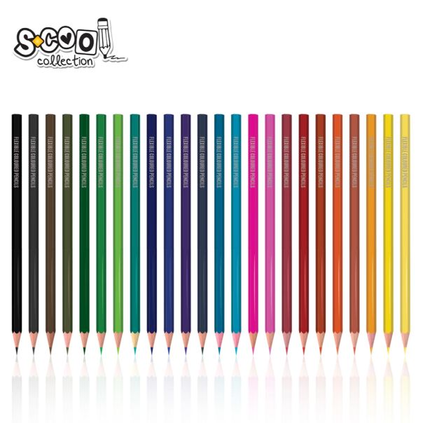 S-COOL Drvene bojice Flexy, set 1/24 sc752 - NS26910