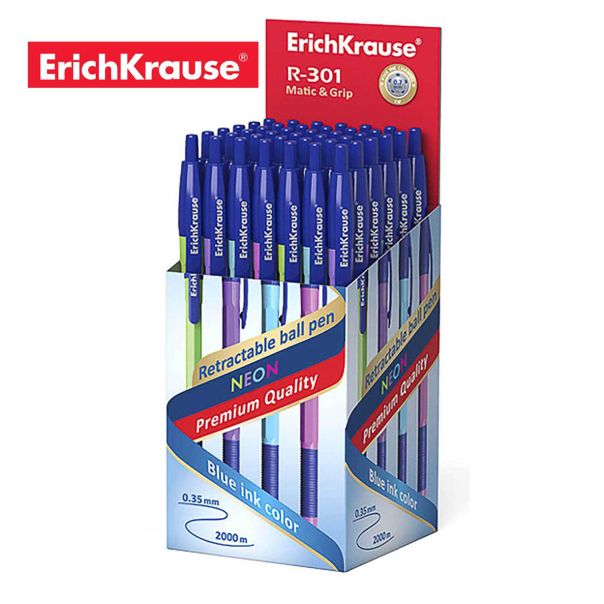ERICH KRAUS Hemijska olovka R-301 Neon matic & grip 46769 - NS28038