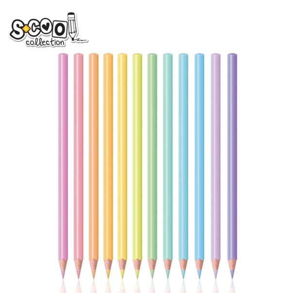 S-COOL Drvene bojice Pastel, set 1/24 sc1284 - NS28831