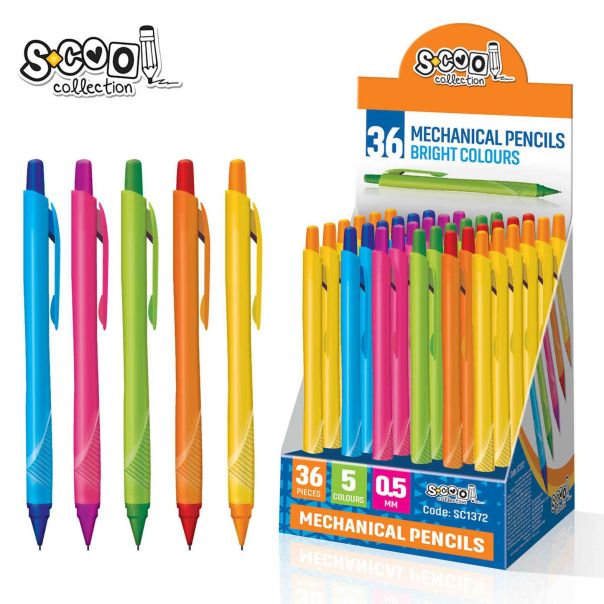 S-COOL Tehnička olovka Right colors SC1372, set 1/36 - NS29034