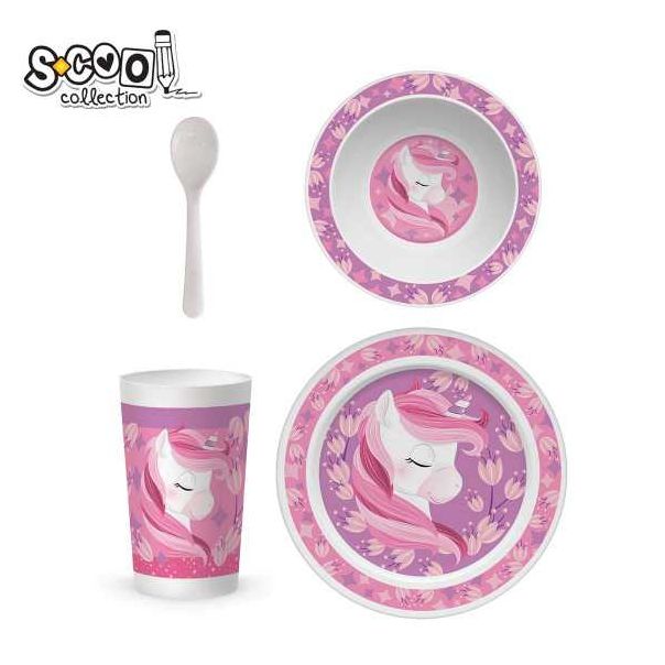 S-COOL Set za jelo Baby Unicorn sc1600 - NS30145