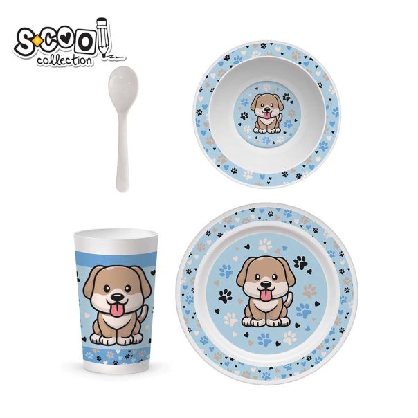 S-COOL Baby set za jelo Dog SC1597 - SC1597