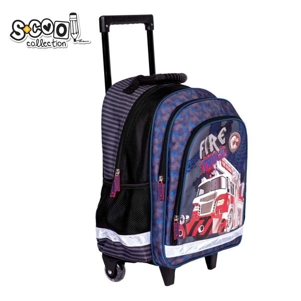 S-COOL Ergonomski ranac Trolley Fire truck SC1641 - NS30351