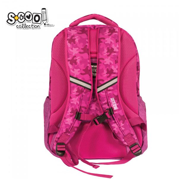 S-COOL Anatomski Ranac Urban Purple military SC1644 - SC1644