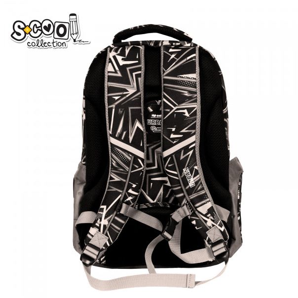 S-COOL Anatomski Ranac Urban Black lines SC1647 - SC1647