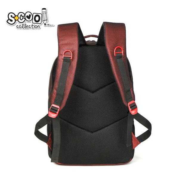 S-COOL Ranac Teenage Superpack Military Burgundy SC1658 - NS30373