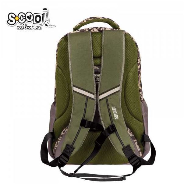 S-COOL Ranac anatomski Urban military  SC1648 - NS30396