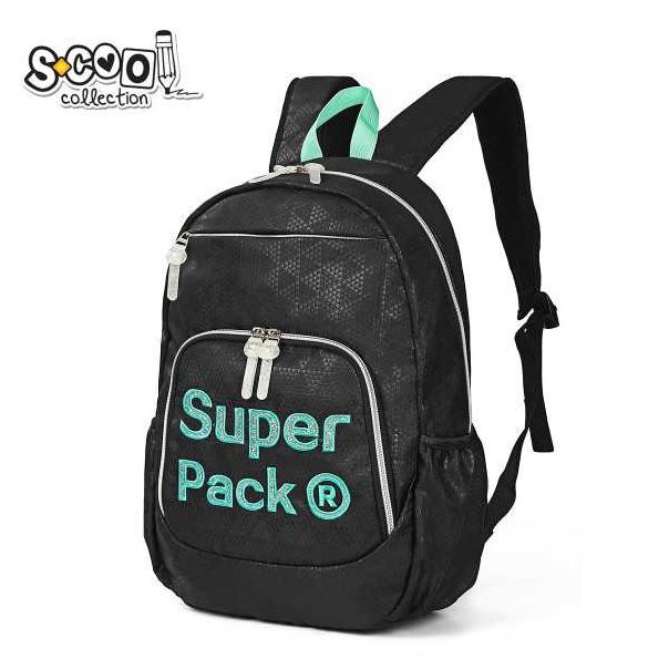 S-COOL Ranac Teenage Superpack Black SC1654 - NS30401