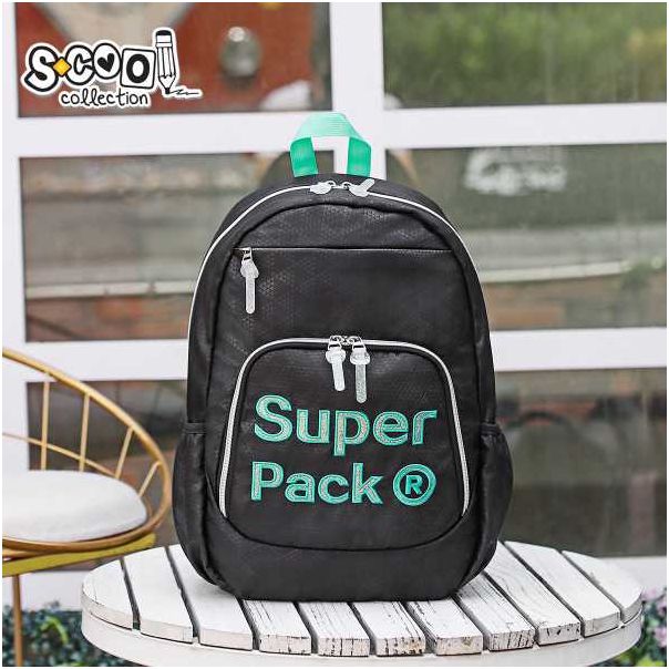 S-COOL Ranac Teenage Superpack Black SC1654 - NS30401