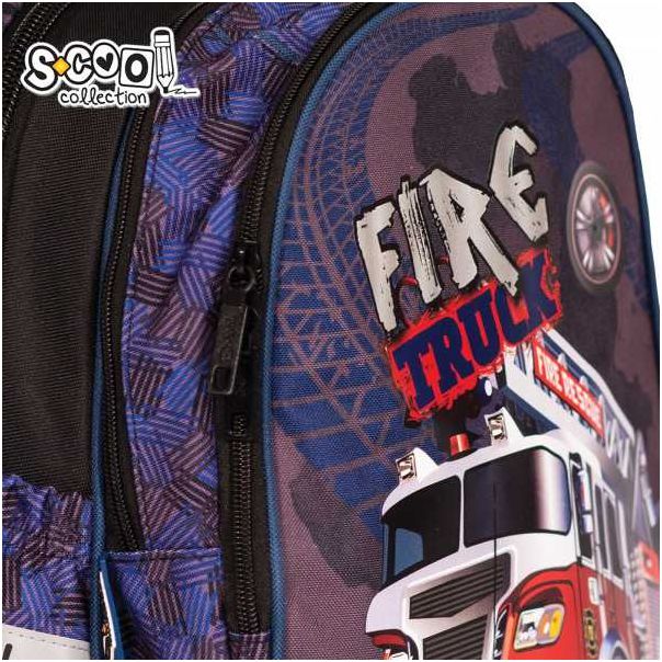 S-COOL Ranac anatomski Fire truck  SC1514 - NS30419