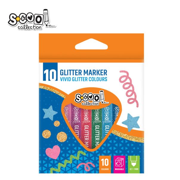 S-COOL Flomaster marker glitter 1/10 SC2392 - SC2392