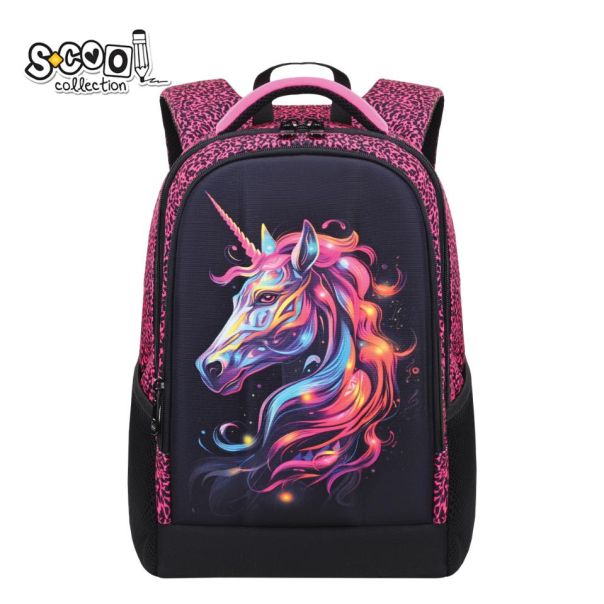 S-COOL Ranac Unicorn ojačana leđa sa čvrstim prednjim džepom 40*29*14cm SC2952 - NS34011