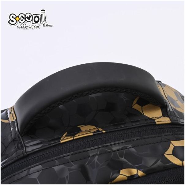 S-COOL Ranac ojačana leđa Gold football 40*29*14cm SC3170 - NS34041