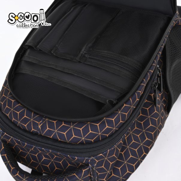 S-COOL Ranac ojačana leđa sa čvrstim prednjim džepom Race car 40*29*14cm SC2955 - NS34043