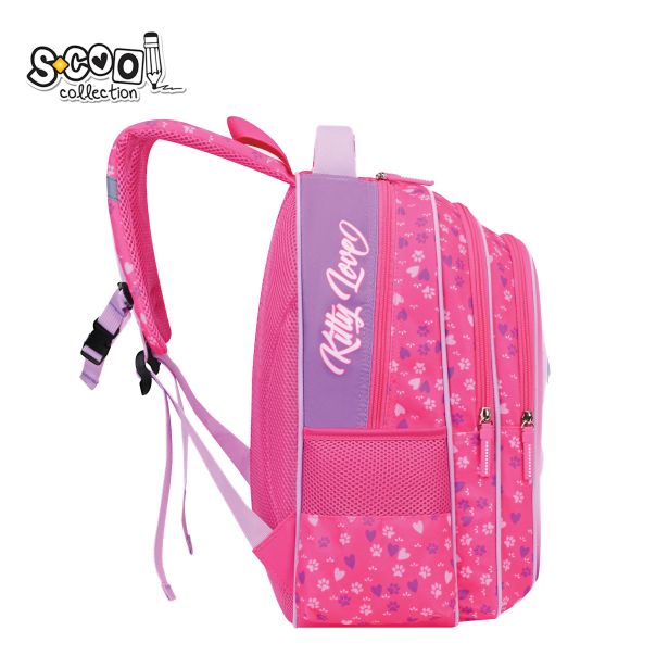 S-COOL Ranac ojačana leđa 3D EVA kitty love 42*30*22cm SC2993 - NS34045