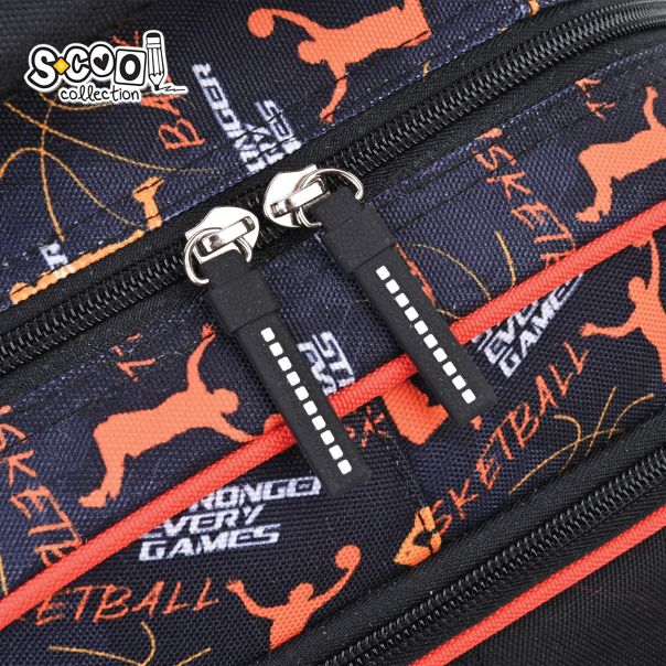 S-COOL Ranac ojačana leđa 3D EVA basketball 42*30*22cm SC2997 - NS34048