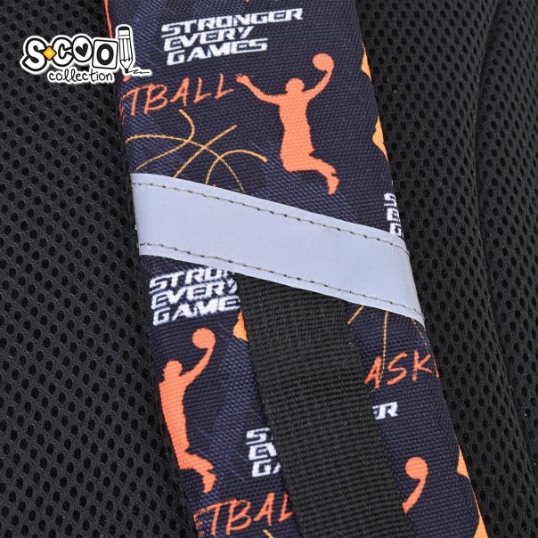 S-COOL Ranac ojačana leđa 3D EVA basketball 42*30*22cm SC2997 - NS34048