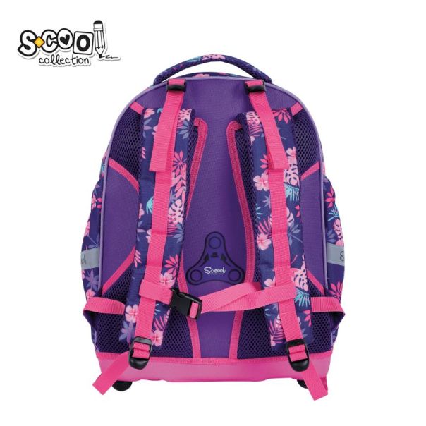 S-COOL Ranac anatomski Flamingos paradise 39*33*18.0cm SC2943 - NS34057