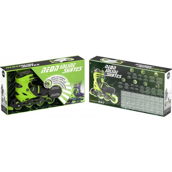 YVOLUTION Roleri Neon inline 30-33 zelen - NT07G4
