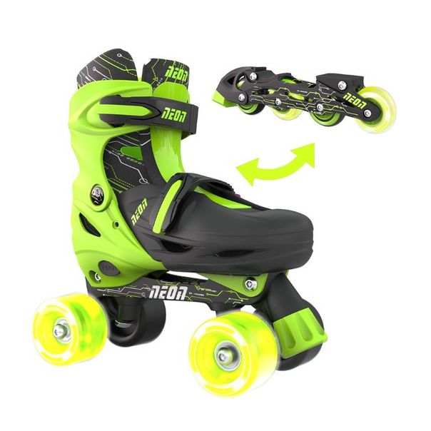 YVOLUTION Roleri Neon Combo veličina 30-33 - zeleni - NT09G4