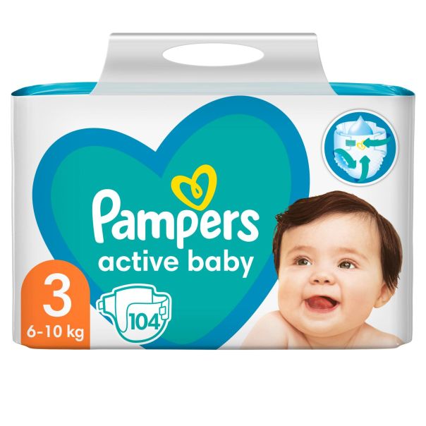 PAMPERS Pelene GPP 3 6-10 kg 104 kom. - NT4368