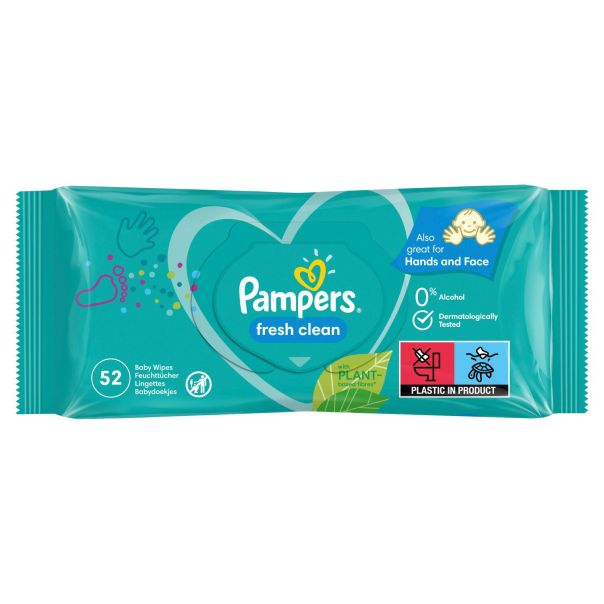 PAMPERS Vlažne maramice Fresh 52 kom. - NT4525