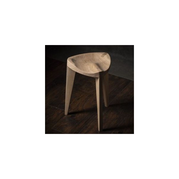 MEDA FURNITURE Hoklica Oku Ho M - hrast 45 cm - HrastM45izd