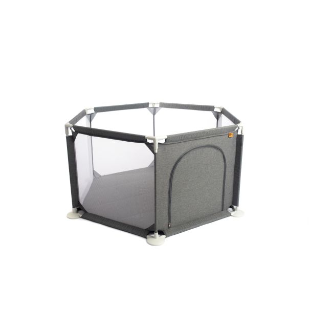 BBO Ogradica za bebe Funzone, siva - OB-511GREY