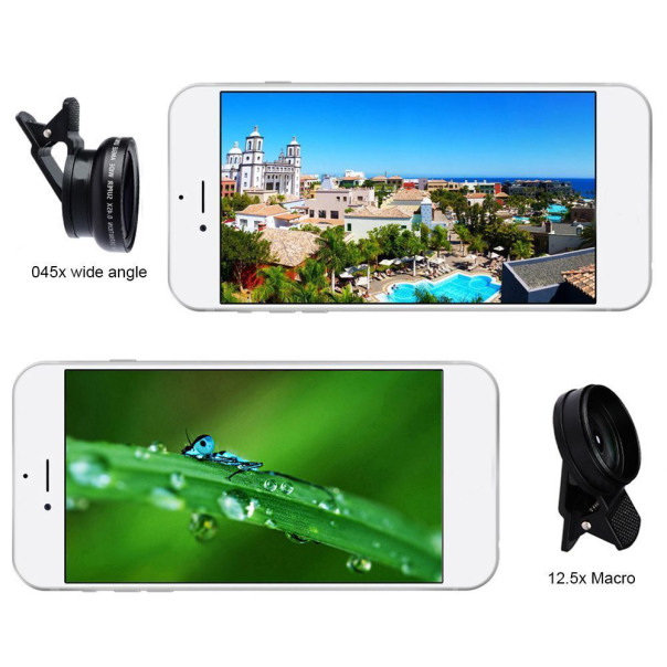 Objektiv za mobilni telefon univerzalni 37mm crni - 213868