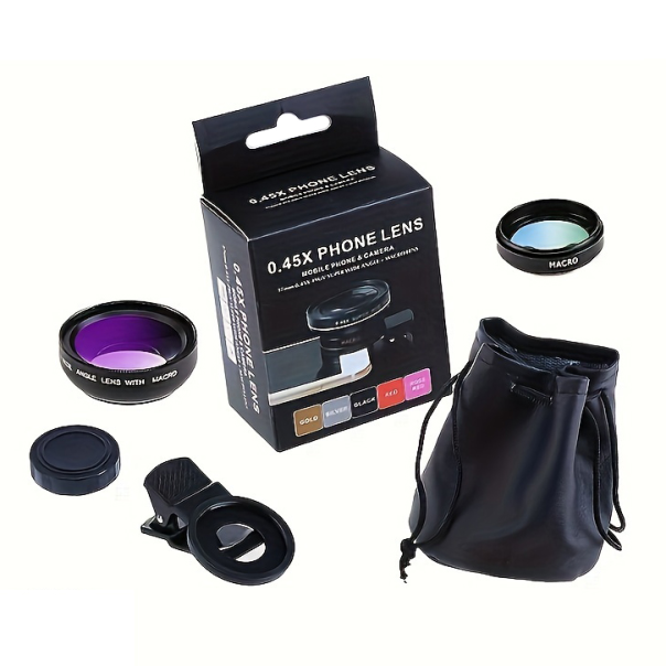 Objektiv za mobilni telefon univerzalni 37mm crni - 213868