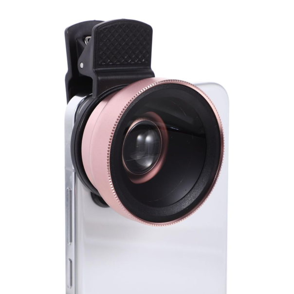 Objektiv za mobilni telefon univerzalni 37mm roze - 213869