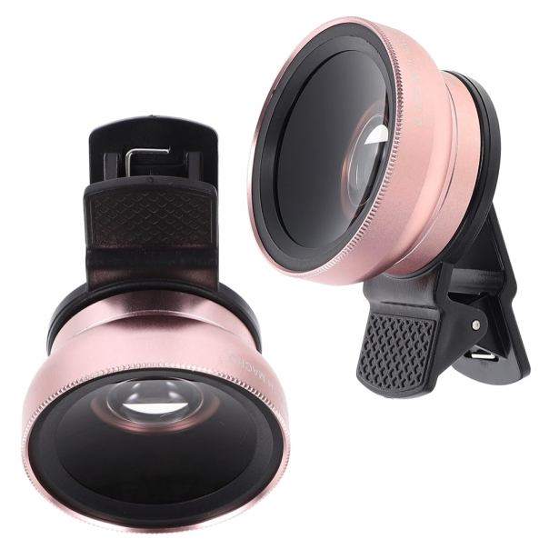 Objektiv za mobilni telefon univerzalni 37mm roze - 213869