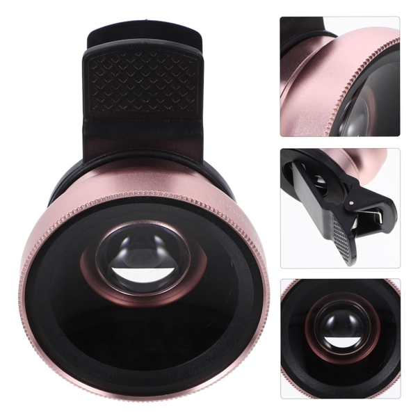 Objektiv za mobilni telefon univerzalni 37mm roze - 213869