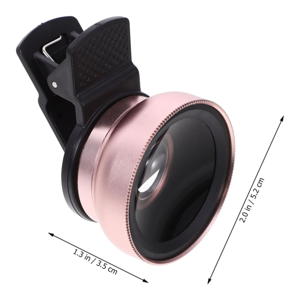 Objektiv za mobilni telefon univerzalni 37mm roze - 213869