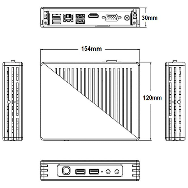 PROVISION Video server ISR OC-MSCL-S(DT), crna - OC-MSCL-S(DT)