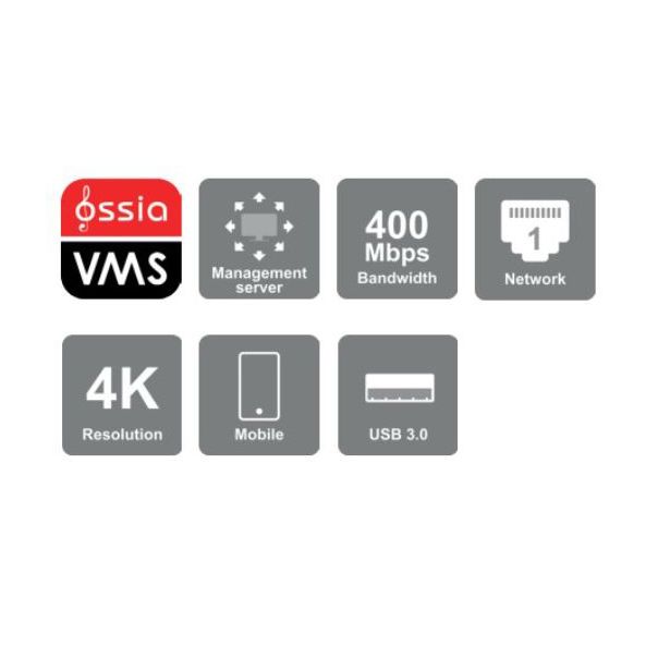 PROVISION Video server ISR OC-MSCL-S(DT), crna - OC-MSCL-S(DT)
