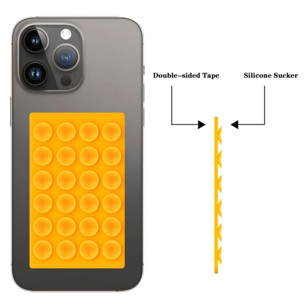 Octobuddy stiker za telefon beli - 605183