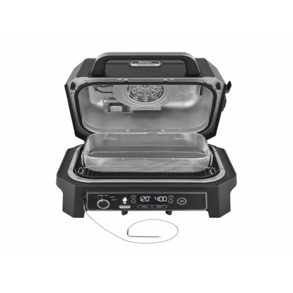 NINJA Roštilj OG850EU Woodfire Pro XL Electric BBQ Grill&Smoker/1700W/crna-siva - OG850EU