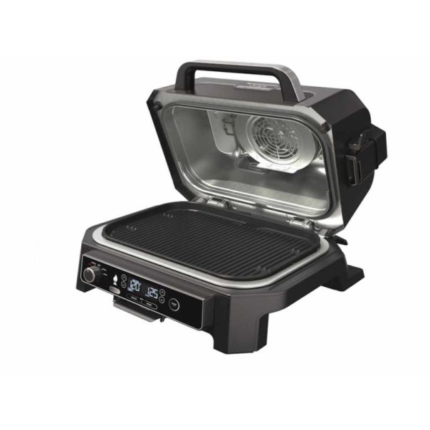 NINJA Roštilj OG850EU Woodfire Pro XL Electric BBQ Grill&Smoker/1700W/crna-siva - OG850EU