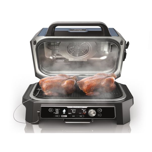 NINJA Roštilj OG901EU Woodfire PRO Connect XL/1700W/plava-crna - OG901EU
