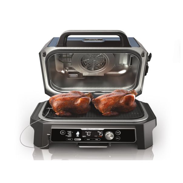 NINJA Roštilj OG901EU Woodfire PRO Connect XL/1700W/plava-crna - OG901EU