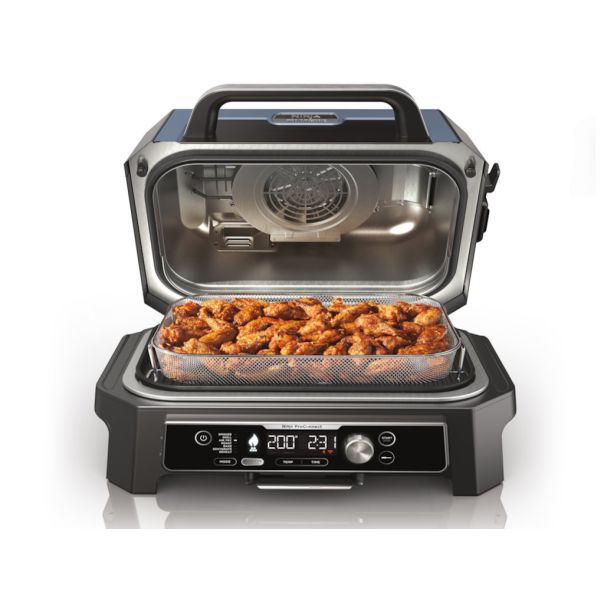 NINJA Roštilj OG901EU Woodfire PRO Connect XL/1700W/plava-crna - OG901EU